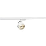 SLV Spot Sur Rail Spot Kalu 3 Phases  Aluminium Blanc | Convient pour 1x GU10 (AR111) 