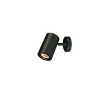 SLV Enola B Mur et Plafonnier Aluminium Noir | Convient pour 1x GU10 