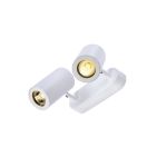 SLV Enola B Mur et Plafonnier Aluminium Blanc | Convient pour 2x GU10 