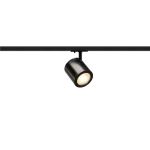 SLV Spot Sur Rail Enola C Rail Monophasé Aluminium Noir 11W 1040lm 55D - 830 Blanc Chaud