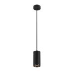 SLV Numinos Phase M Suspension Luminaire Aluminium Noir 20.1W 1880lm 60D - 930 Blanc Chaud | Meilleur Rendu Des Couleurs - Dimmable 