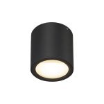 SLV Oculus Plafonnier Aluminium Noir 11W 780lm 100D - 920-930 Dim To Warm | Meilleur Rendu Des Couleurs - Dimmable 