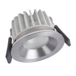 Ledvance LED SPOT ignifugé Argent 8W 670lm 36D - 840 Blanc Froid | 81mm - IP65 - Dimmable