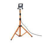 Ledvance Projecteur LED Projecteur de chantier Trépied Foncé Gris 20W 1700lm 120D - 840 Blanc Froid | IP65 - Symétrique