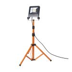 Ledvance Projecteur LED Projecteur de chantier Trépied Foncé Gris 50W 4500lm 120D - 840 Blanc Froid | IP65 - Symétrique
