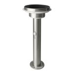 Ledvance LED Lampadaire extérieur Endura Style Double Circle Acier 6W 400lm - 830 Blanc Chaud | Solar - Détecteur de Mouvement et de Lumière 