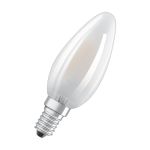 Osram Classic LED E14 Bougie Filament Dépolie 2.8W 250lm - 827 Blanc Très Chaud | Dimmable - Équivalent 25W