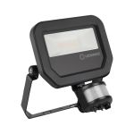 Ledvance Projecteur LED Sensor GEN 3 Noir 10W 1200lm 100D - 840 Blanc Froid | IP65 - Détecteur de mouvement et de lumière - Symétrique