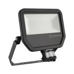 Ledvance Projecteur LED Sensor GEN 3 Noir 50W 5500lm 100D - 830 Blanc Chaud | IP65 - Détecteur de mouvement et de lumière - Symétrique - Équivalent 100W