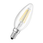 Osram Classic LED E14 Bougie Filament Claire 5.5W 806lm - 827 Blanc Très Chaud | Dimmable - Équivalent 60W
