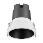 Ledvance Spot LED Twist Pro Aluminium Noir Réflecteur 10W 700lm 30D - 830 Blanc Chaud | 93mm - Diamètre 85mm - IP20