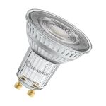 Ledvance LED PAR16 GU10 Réflecteur 7W 575lm 60D - 927 Blanc Très Chaud | Meilleur Rendu Des Couleurs - Dimmable - Équivalent 80W