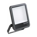 Ledvance Projecteur LED Aluminium Noir 100W 15000lm 100D - 840 Blanc Froid | IP66 - Détecteur De Lumière - Symétrique