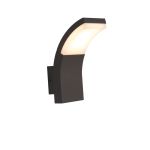 Ansell LED Wall Light Senza Graphite 6W 410lm - 830 Warm White | IP54