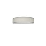 D'Lite Lunelle Plafonnier 50cm Textile Gris | Convient Pour 3x E27 