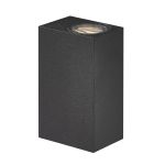 Nordlux Asbol Kubi Applique Murale Aluminium Noir 13W 350lm - 830 Blanc Chaud