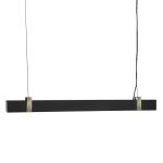 Nordlux Lilt Suspension Luminaire Métal Noir 27W 2000lm - 827 Blanc Très Chaud | 3 Niveaux De Gradation Dimmable 