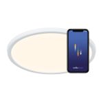 Nordlux  Hublot LED Oja Smart Blanc 30W 3500lm 120D - 822-865 Variable Blanc | Dimmable – IP20