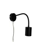 Nordlux Explore Flex Applique Murale Métal et Ceramic Noir | Convient pour GU10