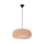 Nordlux Belloy Suspension Luminaire 45 Papier/Acier Blanc | Convient pour 1x E27