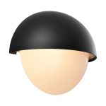 Nordlux Scorpius Applique Murale Ronde Noir | Convient pour 1x E27
