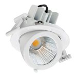 Philips Spot LED LuxSpace Accent Compact RS772B 22W 1900lm 36D - 930 Blanc Chaud | 134mm - Meilleur rendu des couleurs