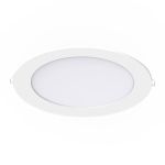 Noxion Downlight LED Slim V2.0 24W 2400lm 120D - 830 Blanc Chaud | 225mm - IP44 - 1-10v Dimmable 