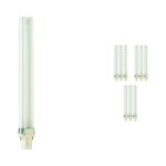 Lot 10x Philips MASTER PL-S 11W - 840 Blanc Froid | 2 Pin