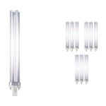 Lot 10x Philips MASTER PL-S 11W - 827 Blanc Très Chaud | 2 Pin