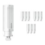 Lot 10x Philips Corepro PL-C LED 4.5W 500lm - 840 Blanc Froid | Équivalent 13W