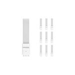 Lot 10x Noxion Lucent PL-S LED 4.5W 540lm - 830 Blanc Chaud | Équivalent 9W