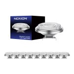 Lot 10x Noxion Lucent Spot LED G53 AR111 7.3W 450lm 24D - 918-927 Dim To Warm | Meilleur Rendu Des Couleurs - Dimmable - Équivalent 50W