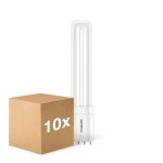 Lot 10x Philips Corepro PL-L LED 8W 960lm - 830 Blanc Chaud | Équivalent 18W