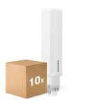 Lot 10x Philips CorePro PL-C LED 9.5W 1100lm - 840 Blanc Froid | Équivalent 26W