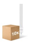 Lot 10x Noxion Lucent PL-S LED 6W - 830 Blanc Chaud | Équivalent 11W