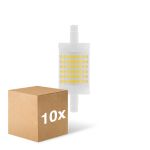 Lot 10x Ledvance Performance LED R7s Double Ended 78mm Claire 12W 1521lm - 827 Blanc Très Chaud | Dimmable - Équivalent 100W
