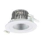 Philips Spot LED Greenspace Accent Fixe Aluminium Blanc 24W 2700lm 36D - 930 Blanc Chaud | 163mm - IP20 - Meilleur Rendu Des Couleurs - Interact Dimmable