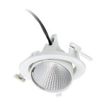 Philips Spot LED Greenspace Accent Elbow Aluminium Blanc 22.5W 3100lm 36D - 840 Blanc Froid | 163mm - IP20