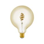Eglo Connect.Z Smart LED Globe E27 Filament Ambre 4.9W 360lm - 827-865 Variable Blanc | Dimmable - Équivalent 25W