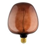 Eglo LED Globe E27 Filament Dorée 4W 40lm - 820 Blanc Très Chaud | Dimmable - Équivalent 15W