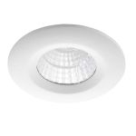 Noxion Spot LED Forseti Blanc 6W 400lm 36D - 927 Blanc Très Chaud | Diamètre 72mm - IP44 - Meilleur rendu des couleurs - Dimmable