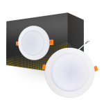Downlight LED 18W 1620lm 120D - 840 Blanc Froid | Diamètre 175mm - Équivalent 2x18W