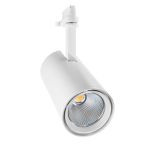 Noxion Spot LED sur rail 3 phases  Spot Accento Blanc 35W 3100lm 36D - 930 Blanc Chaud | Meilleur rendu des couleurs