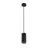 SLV Numinos Phase M Suspension Luminaire Aluminium Noir 20.1W 1925lm 24D - 927 Blanc Très Chaud | Meilleur Rendu Des Couleurs - Dimmable 