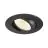 SLV New Tria 68 Spot Aluminium Noir Ronde 11W 700lm 60D - 918-930 Dim To Warm | Diamètre 68mm -  Meilleur Rendu Des Couleurs