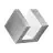 Ledvance LED applique murale Endura Style Pyramid Acier inoxydable 9W - 830 