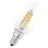 Ledvance Classic LED E14 Bougie Filament Claire 2.5W 470lm - 827 Blanc Très Chaud | Dimmable - Équivalent 40W