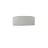 D'Lite Lunelle Plafonnier 30cm Textile Gris | Convient Pour 1x E27 