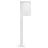 Nordlux Coupar LED Lampe sur pied Aluminium Blanc | Convient pour 1x E27