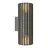 Nordlux Aludra Applique Murale Aluminium Anthracite Up & Down | Convient pour 2x E27